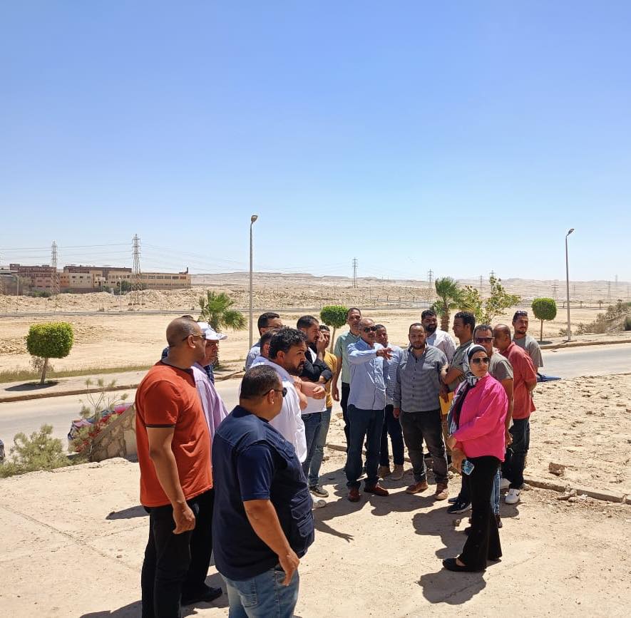 مسئولو المدن الجديدة في جولات موسعة لمتابعة المشروعات