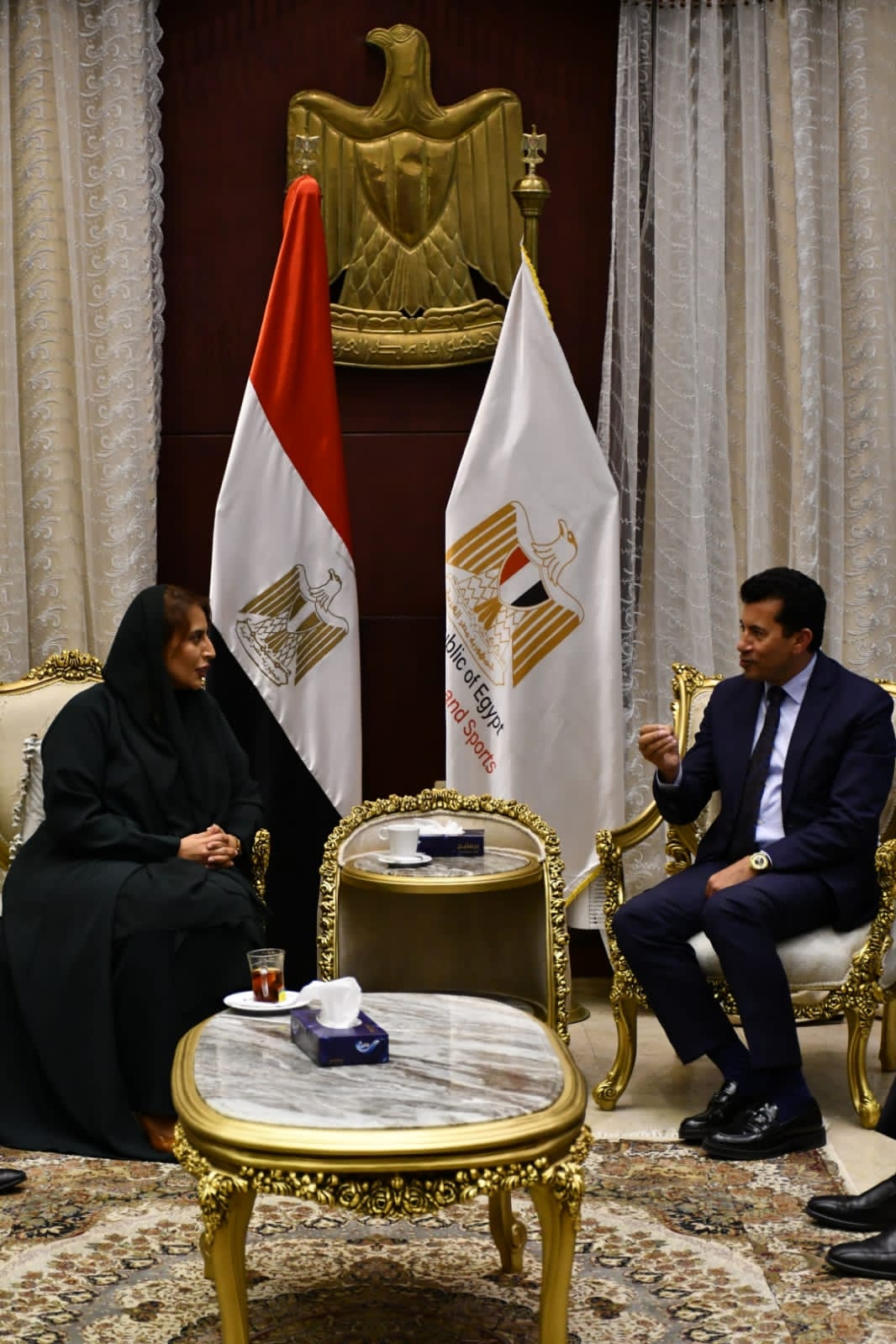 توقيع مذكرة تفاهـم بين وزارة الشباب والرياضة وشركة اتصالات مصر