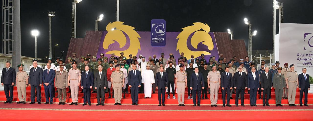 السيسي يتفقد متحف الجواد العربي المصري