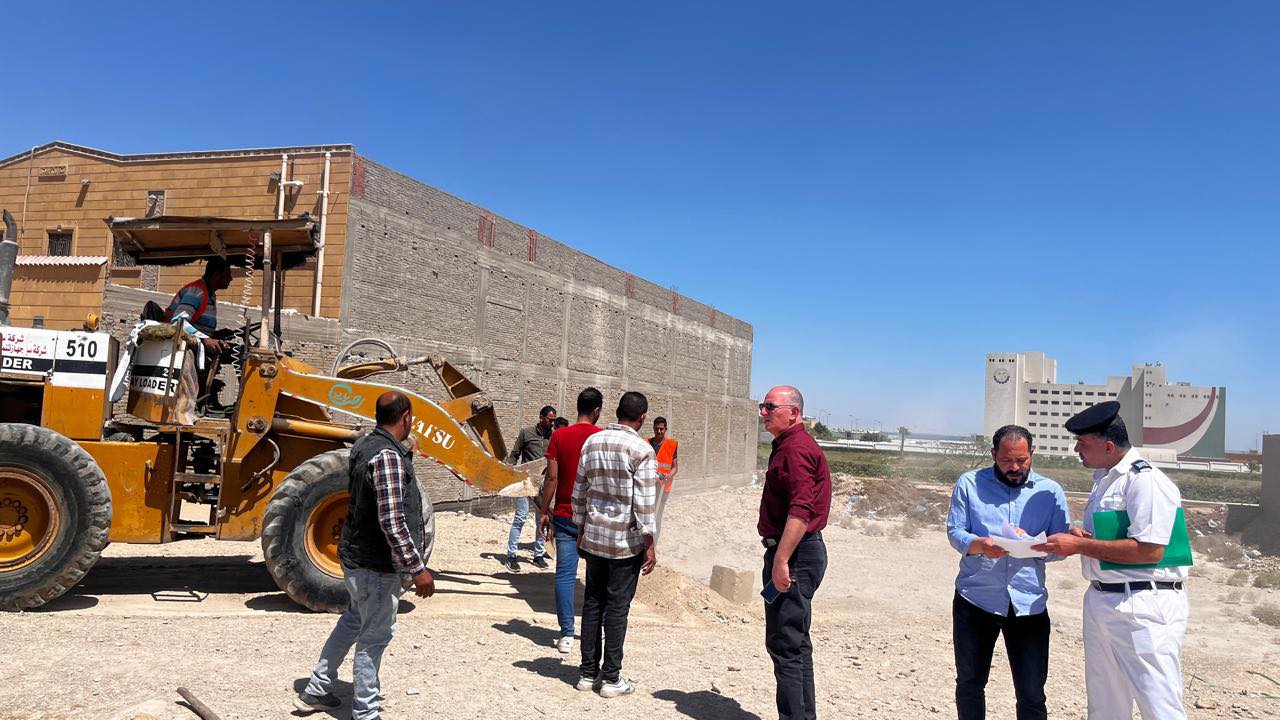 الجزار يصدر قرار إزالة مخالفات بناء بمدينة بني سويف الجديدة