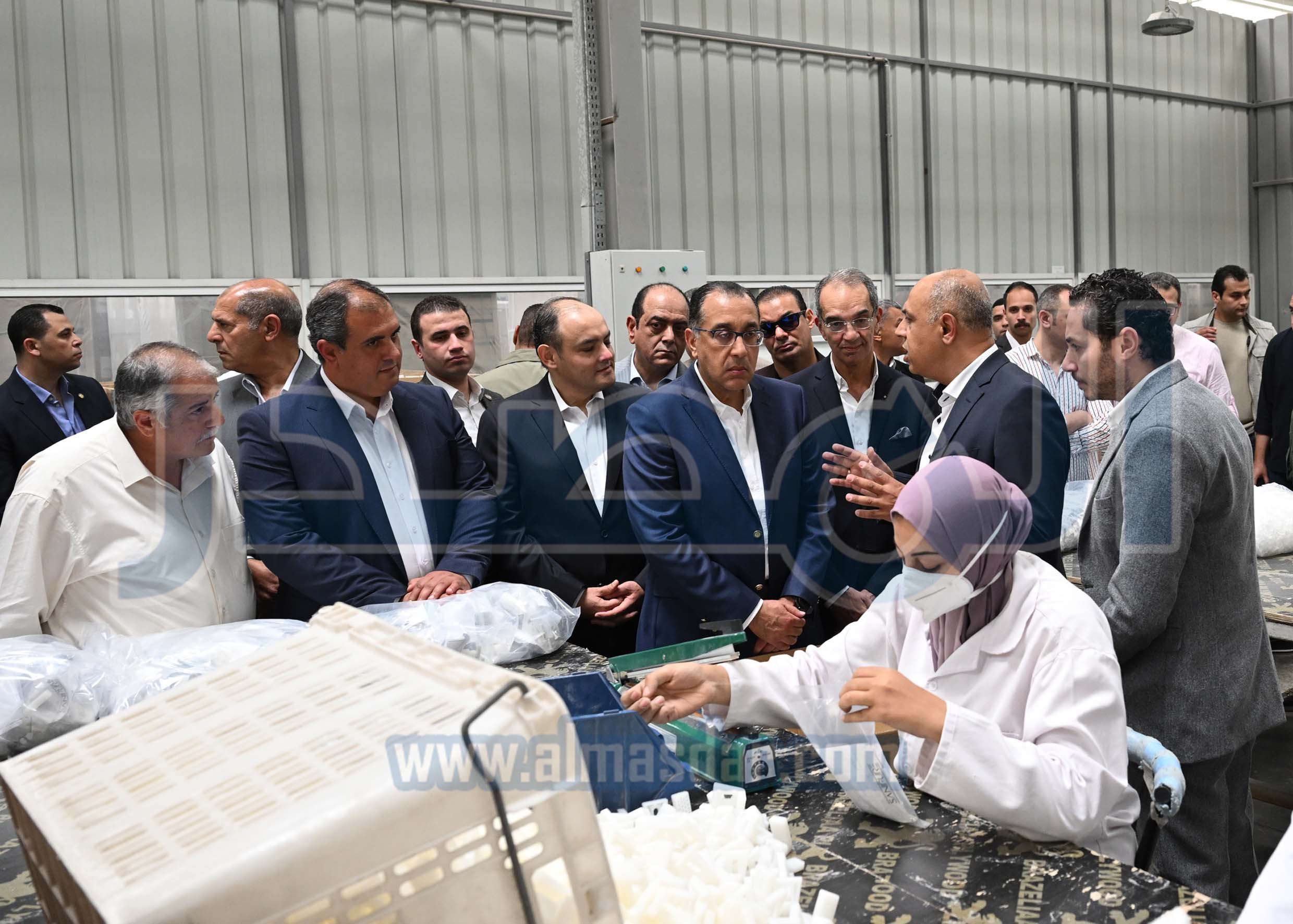 مدبولي يبدأ جولته اليوم بتفقد مصنع شركة