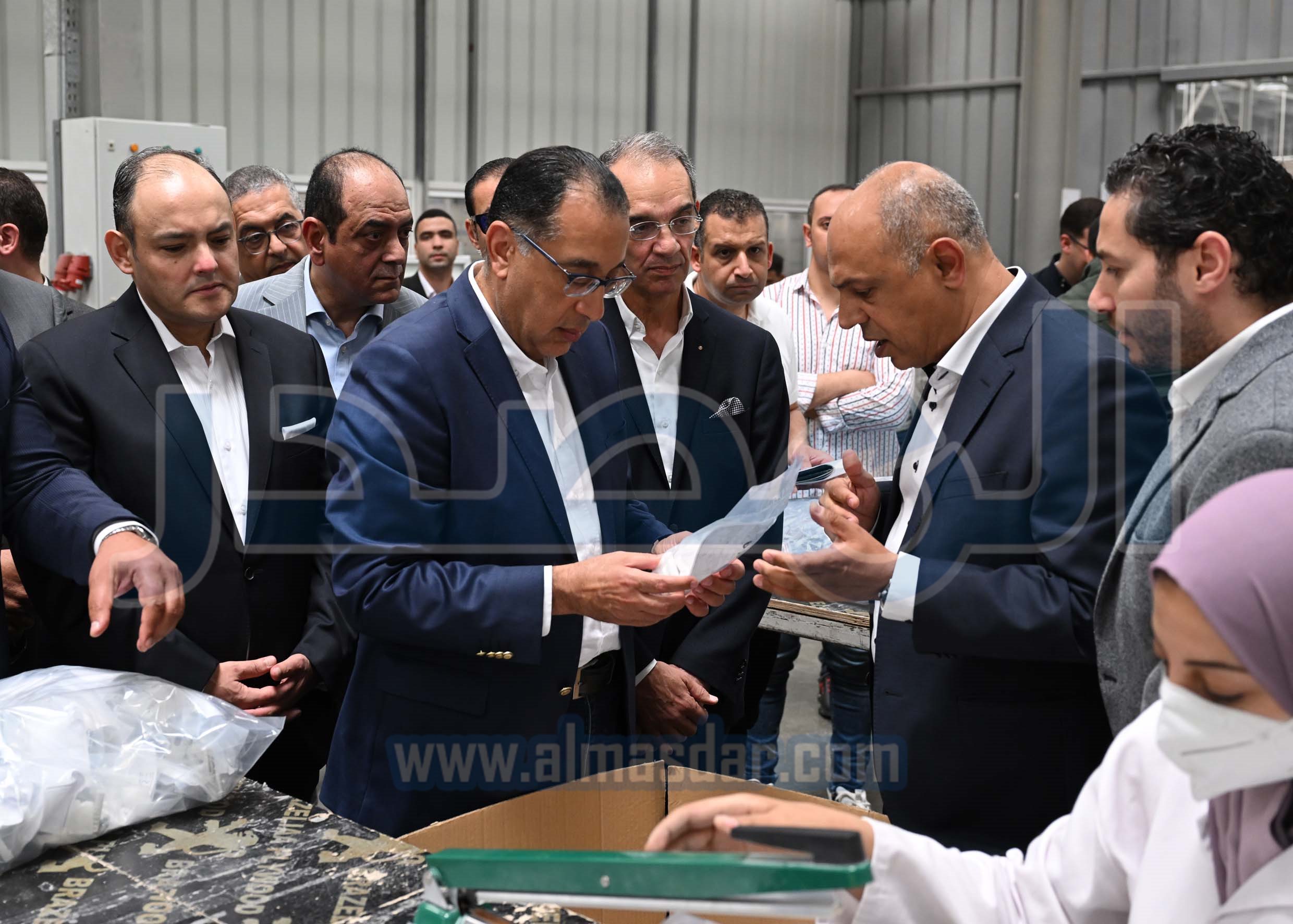 مدبولي يبدأ جولته اليوم بتفقد مصنع شركة