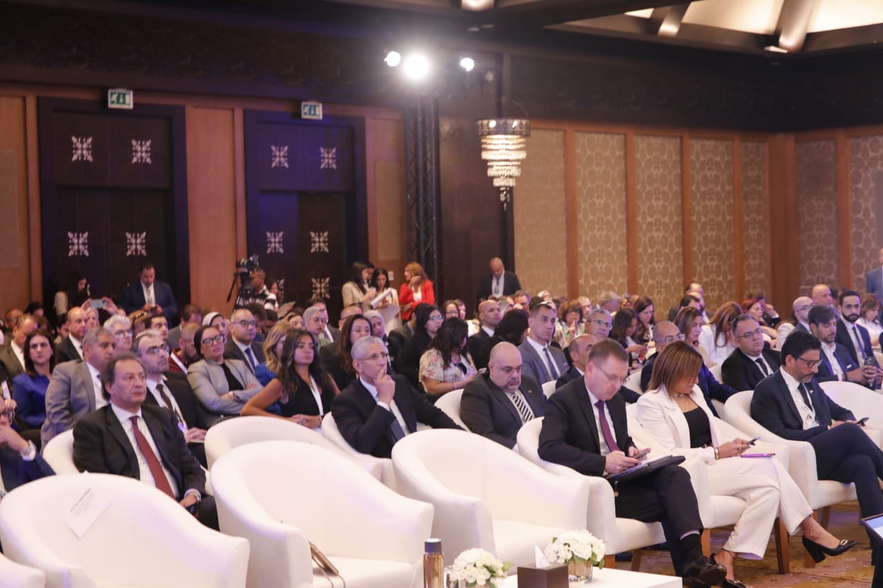 وزير المالية فى جلسة نقاشية خلال يوم مؤسسة التمويل الدولية