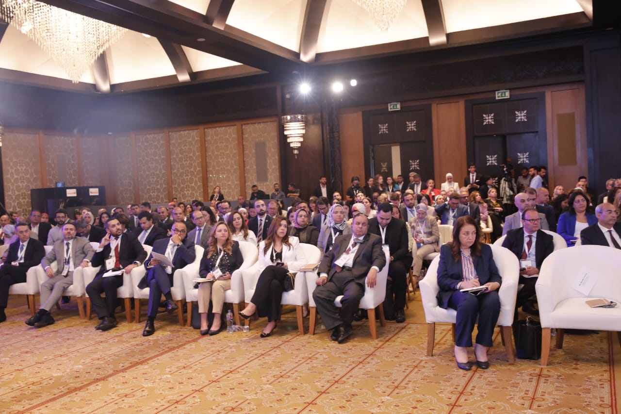 وزير المالية فى جلسة نقاشية خلال يوم مؤسسة التمويل الدولية