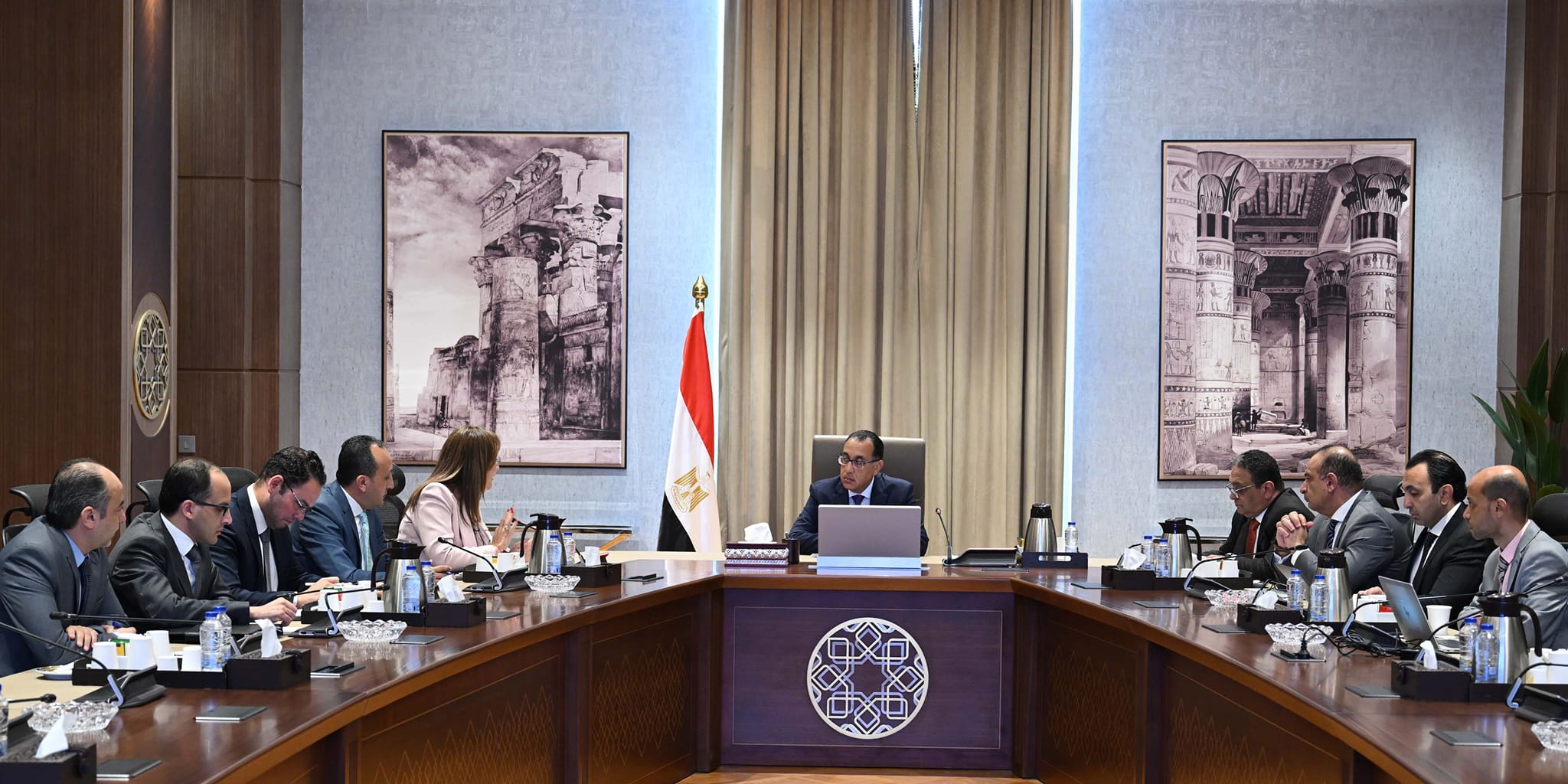 اجتماع متابعة نتائج أعمال لجنة ضبط الأسواق