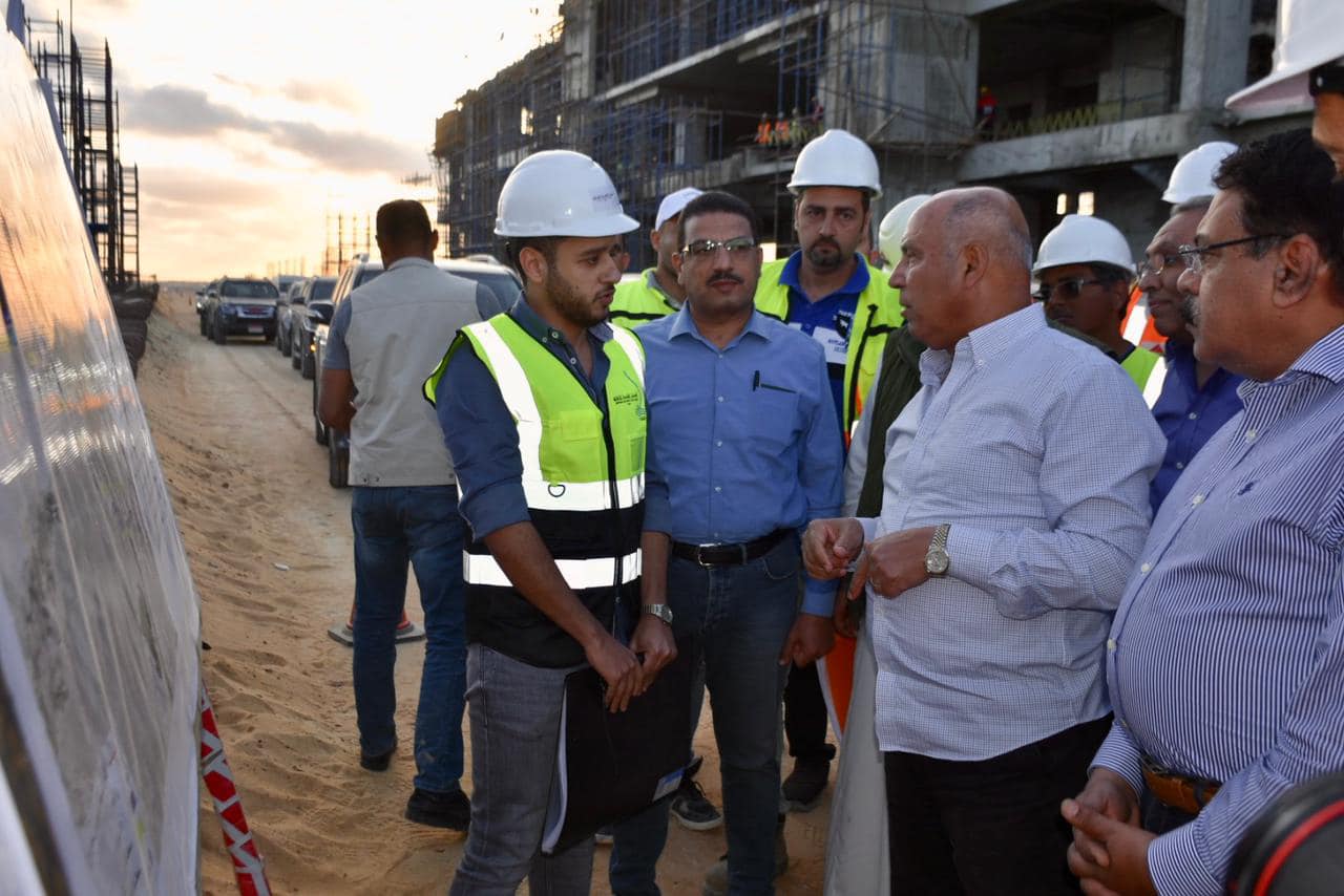 وزير النقل يتابع مشروع الخط الأول من شبكة القطار الكهربائي