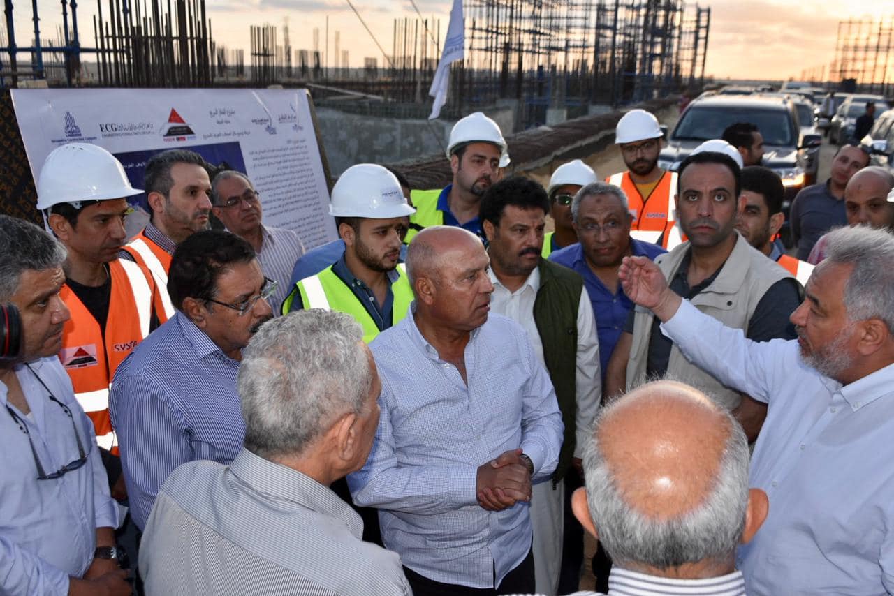 وزير النقل يتابع مشروع الخط الأول من شبكة القطار الكهربائي