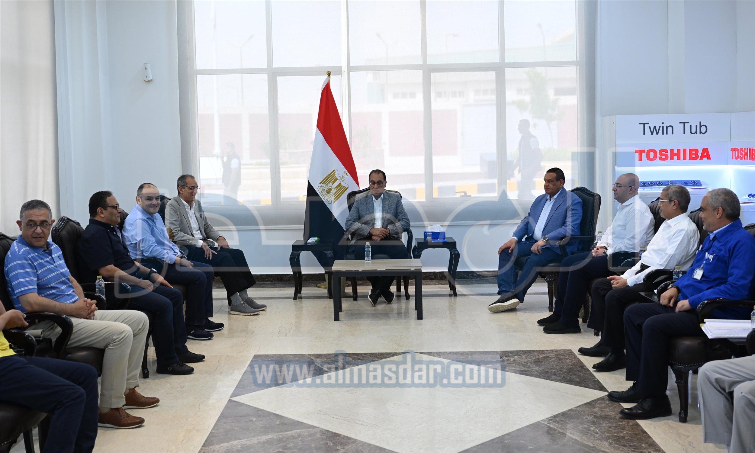 رئيس الوزراء يتفقد مشروعات صناعية وتكنولوجية فى بنى سويف