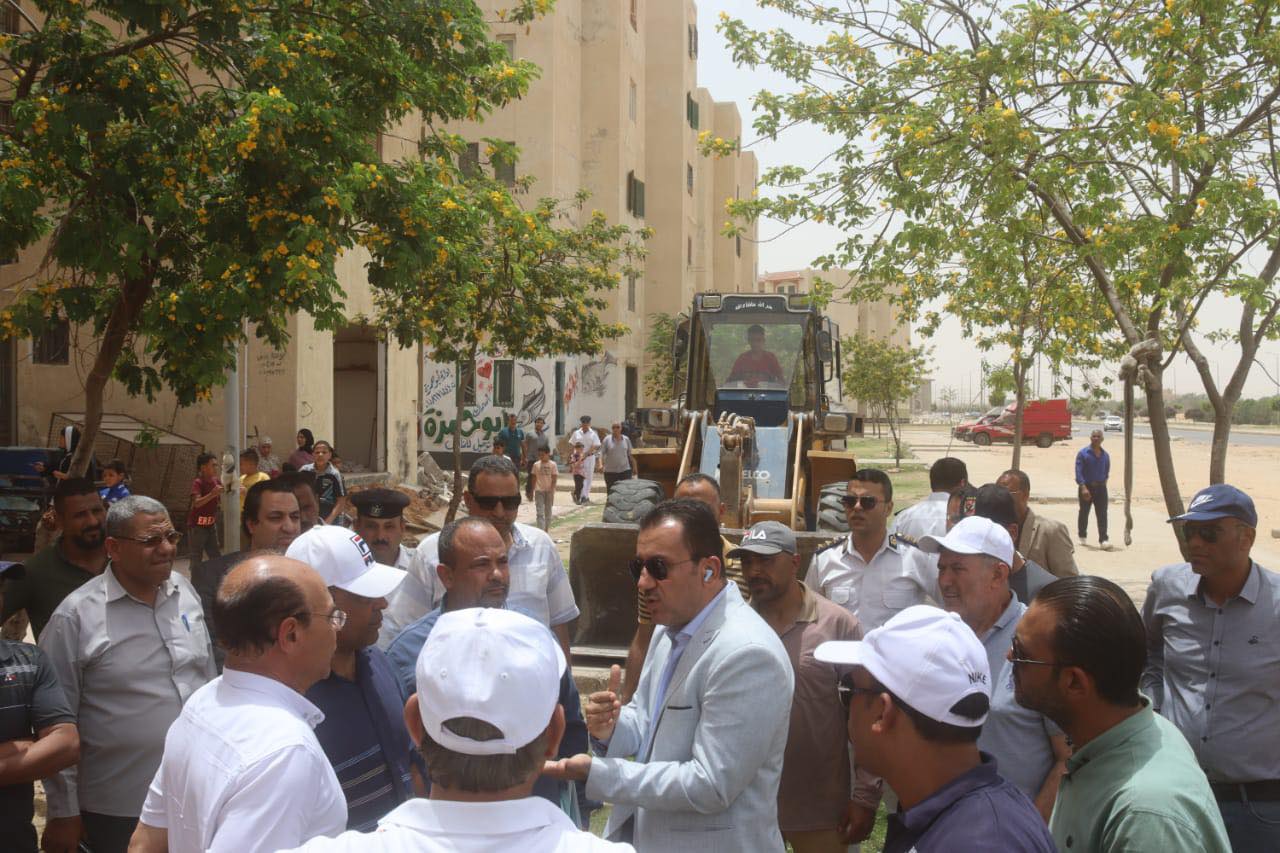 إزالة مخالفات بناء بالساحل الشمالي