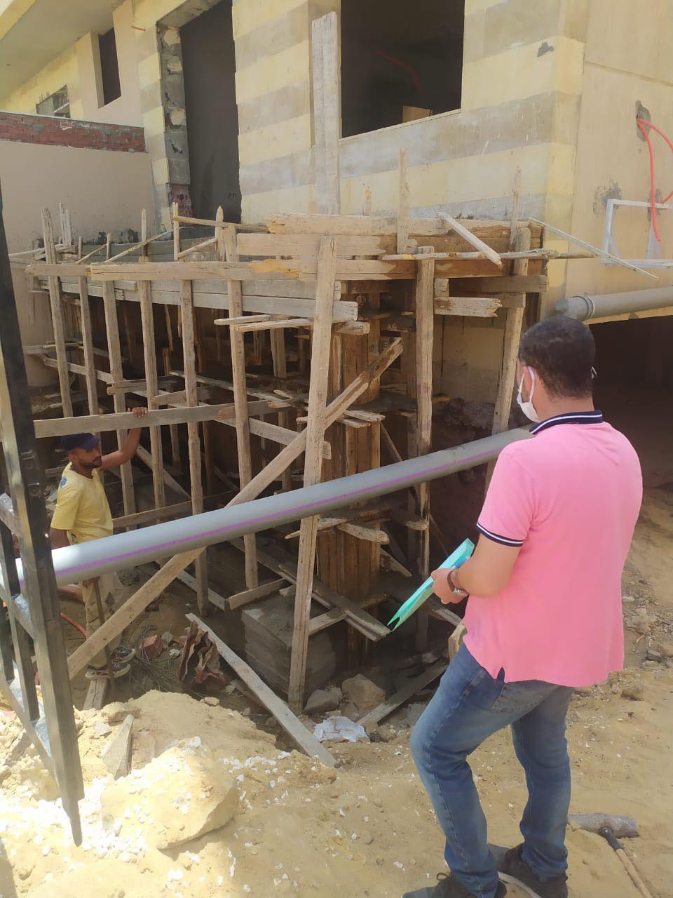 إزالة مخالفات بناء بالساحل الشمالي
