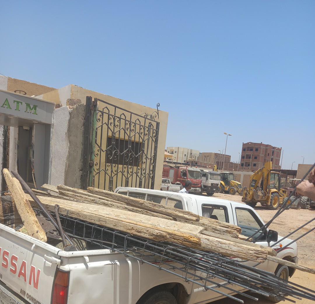 إزالة مخالفات بناء بالساحل الشمالي