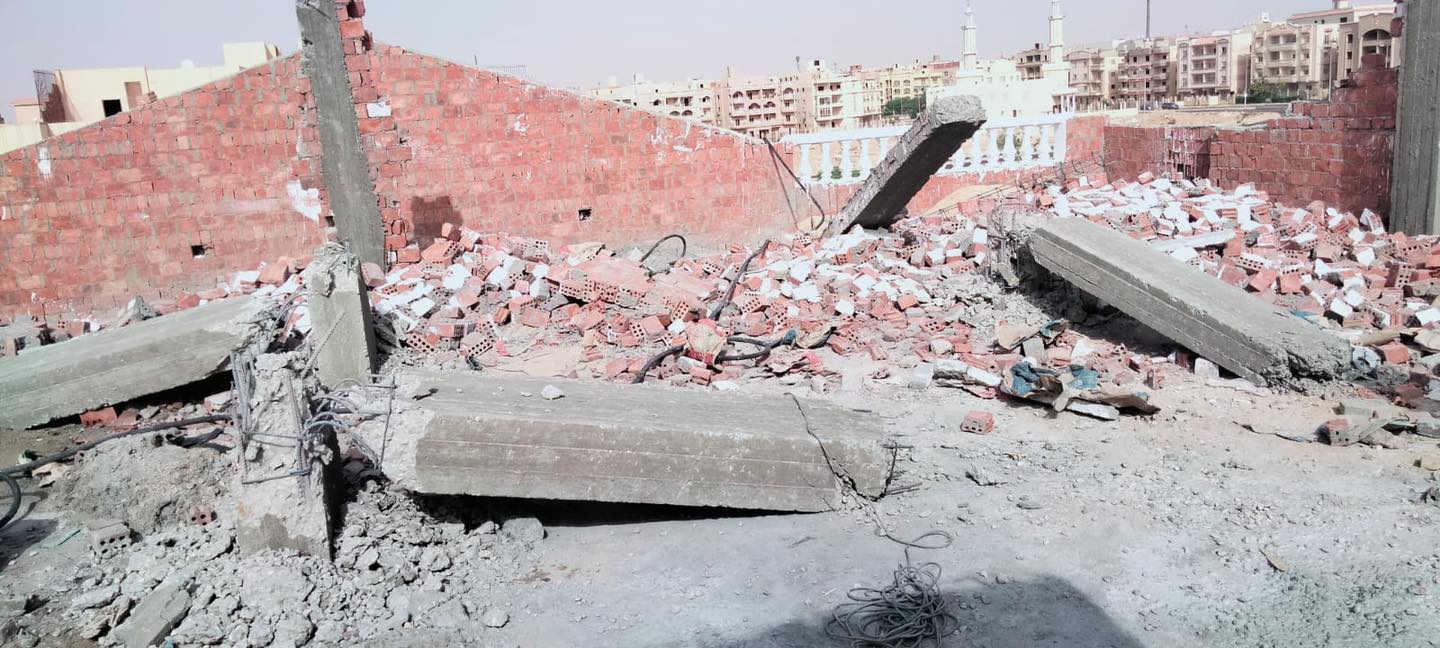 إزالة مخالفات بناء بالساحل الشمالي