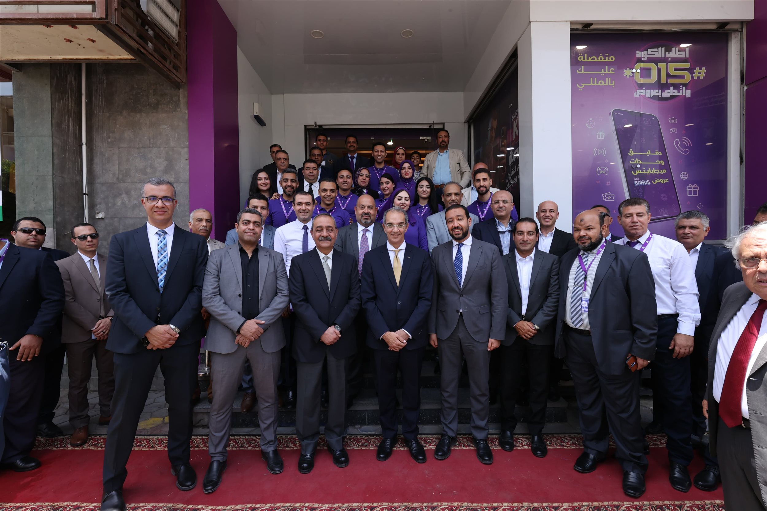 وزير الاتصالات يفتتح مبنى منطقة بريد الإسماعيلية