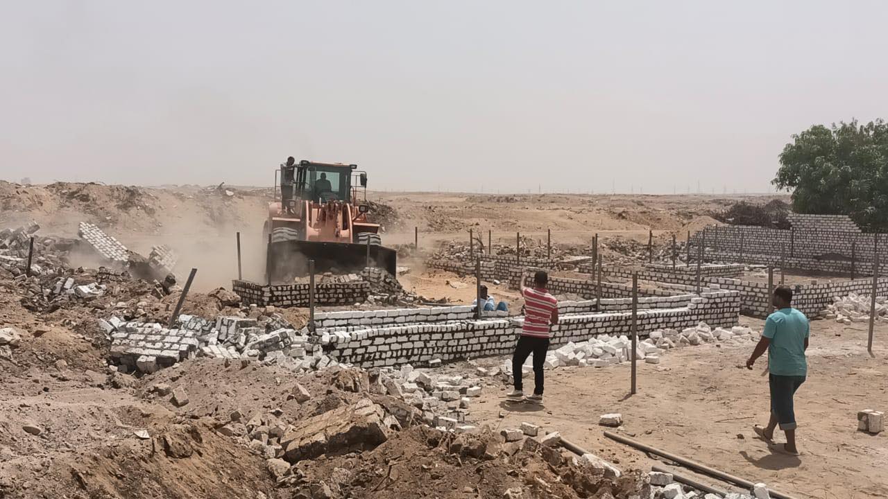 حملات مكبرة لإزالة مخالفات البناء والأنشطة بالمدن الجديدة