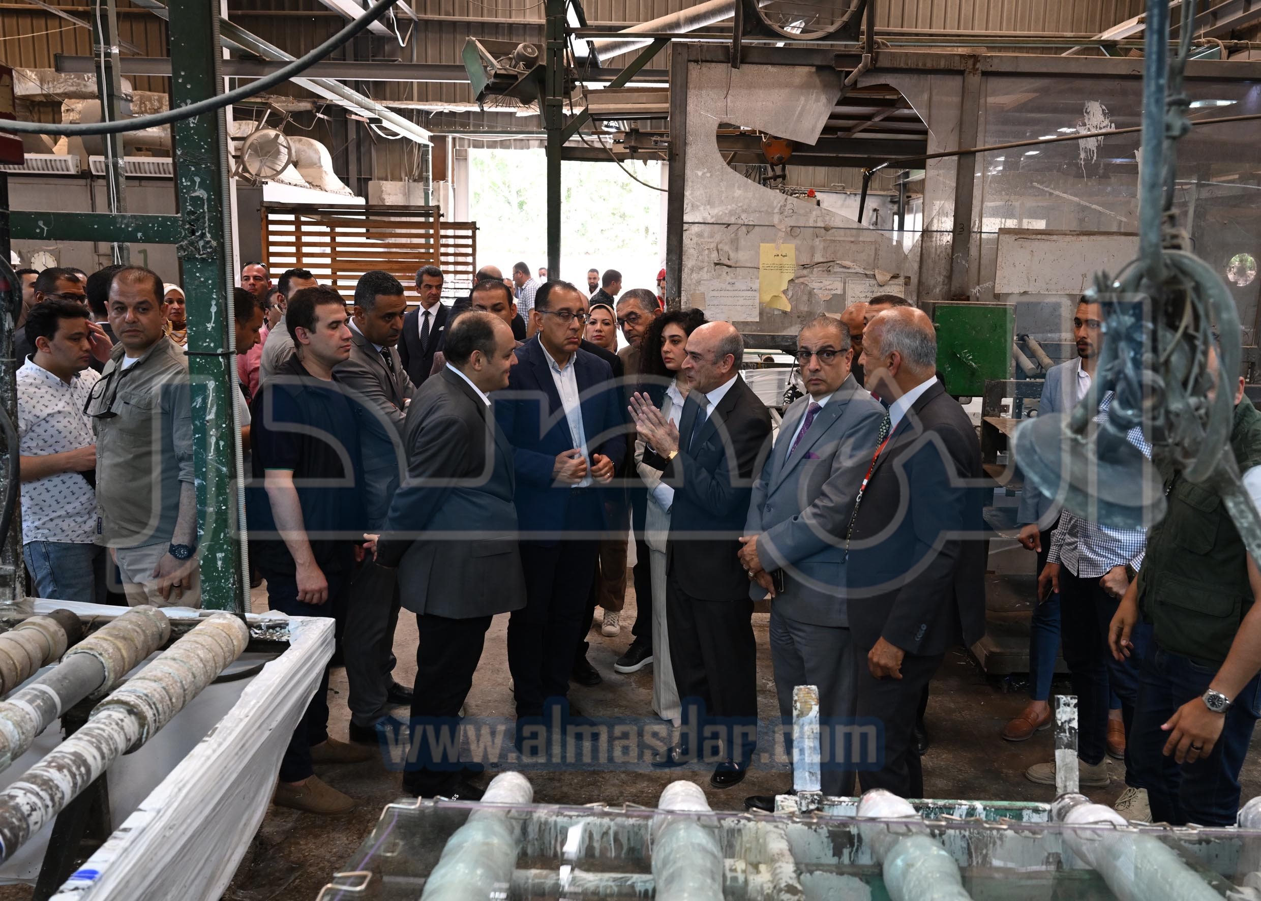 رئيس الوزراء يتفقد مصانع شركة روبكس العالمية لتنصيع البلاستيك