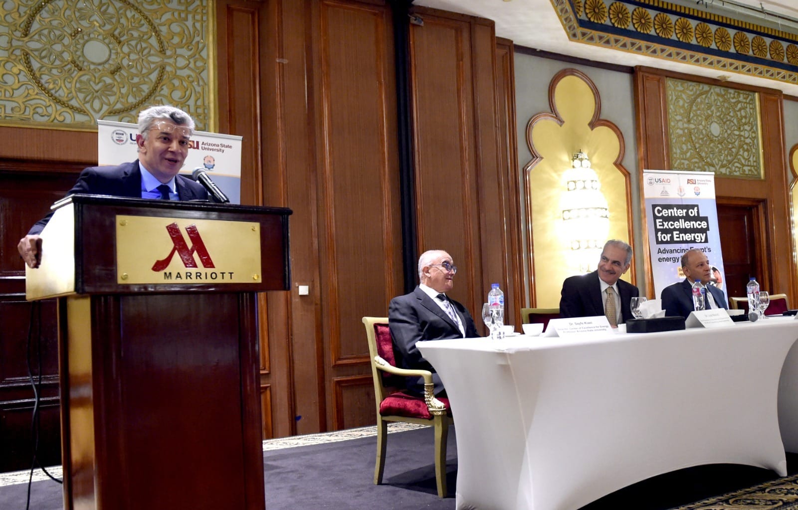 مؤتمر مركز التميز فى الطاقة الممول من المعونة الأمريكية USAID