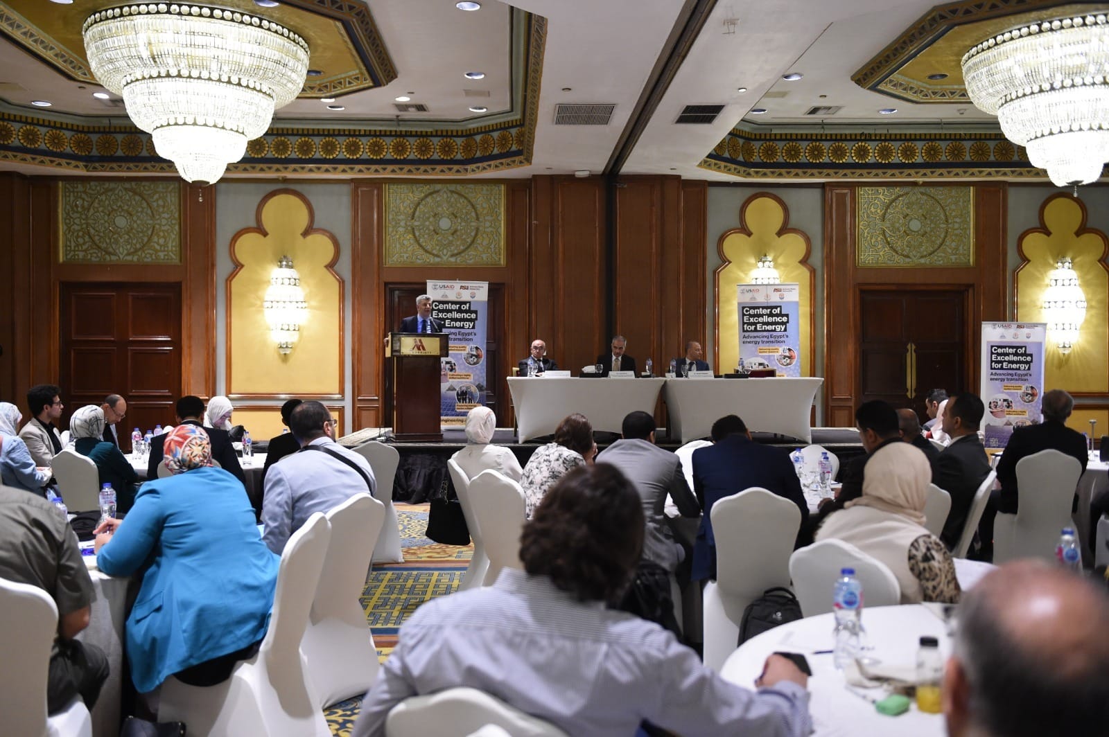 مؤتمر مركز التميز فى الطاقة الممول من المعونة الأمريكية USAID