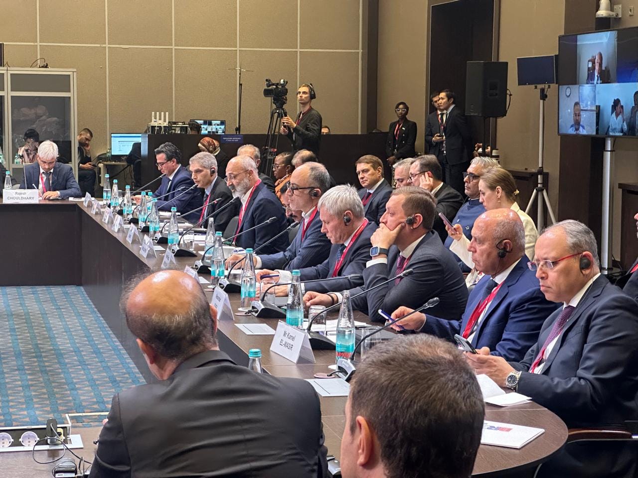 وزير النقل في الاجتماع الأول لوزراء النقل لدول تجمع البريكس