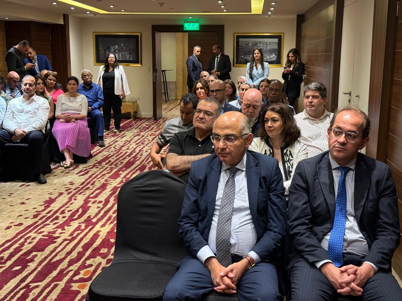 معيط خلال ورشة عمل مع مركز المساعدة الفنية للشرق الأوسط