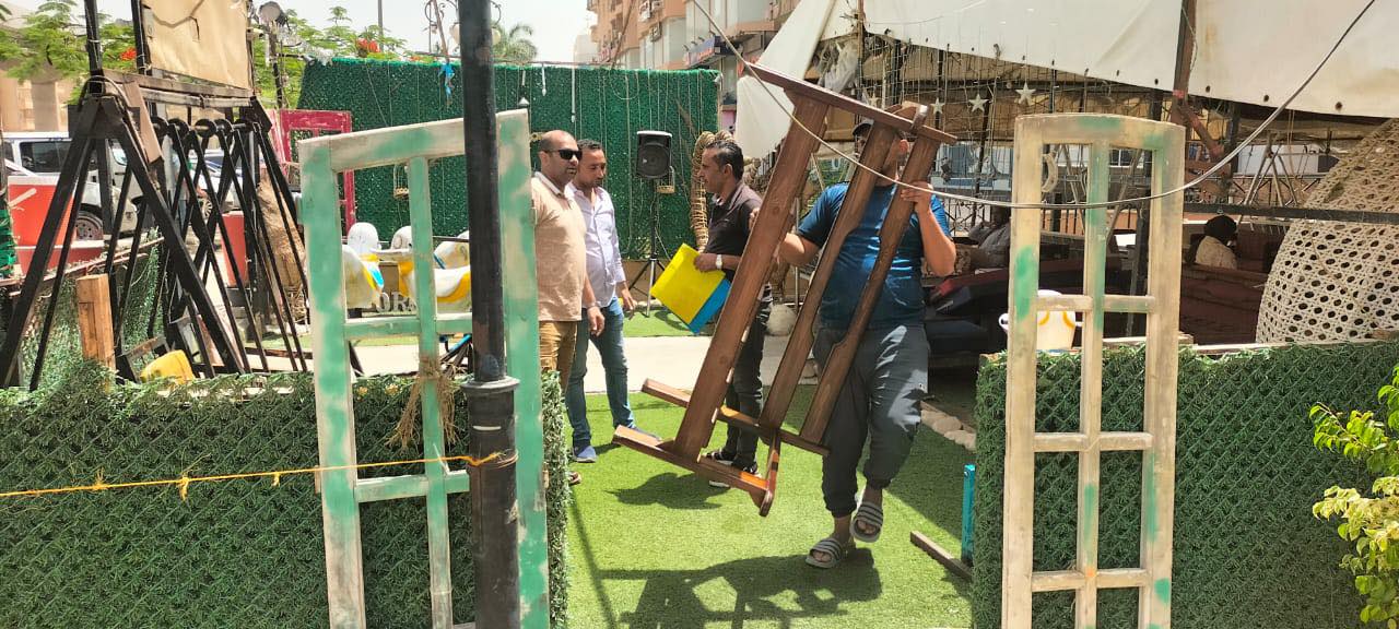 حملات مكبرة على الإشغالات والظواهر العشوائية