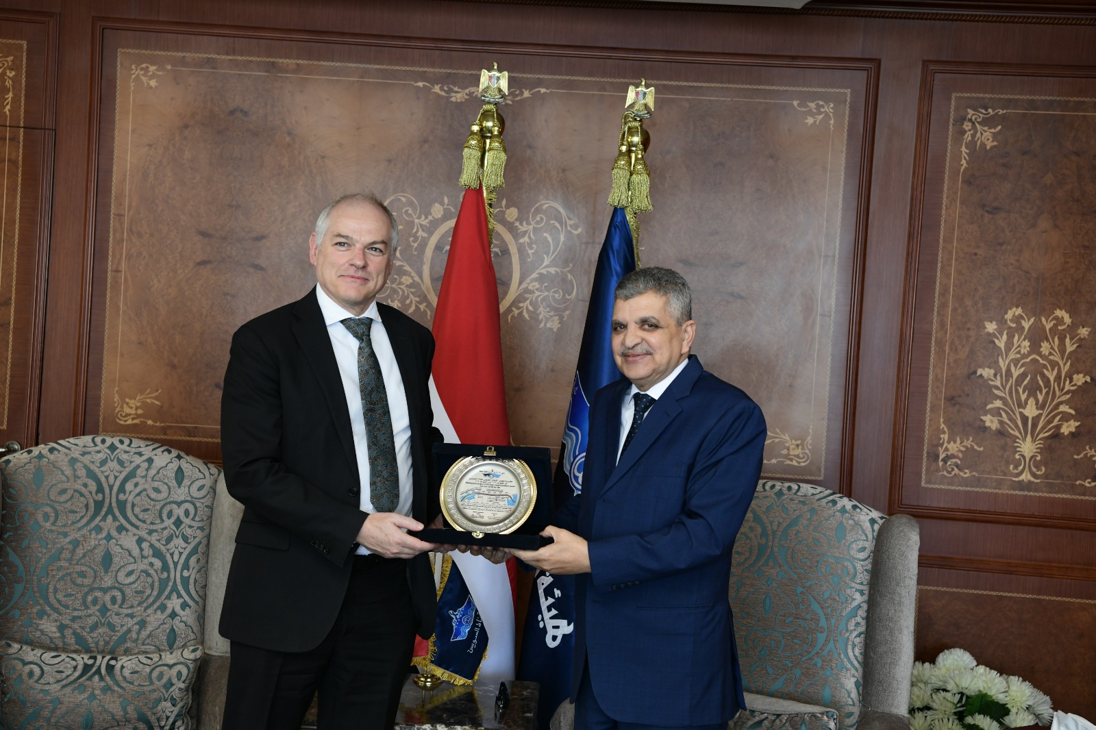 زيارة سفير أستراليا لقناة لسويس