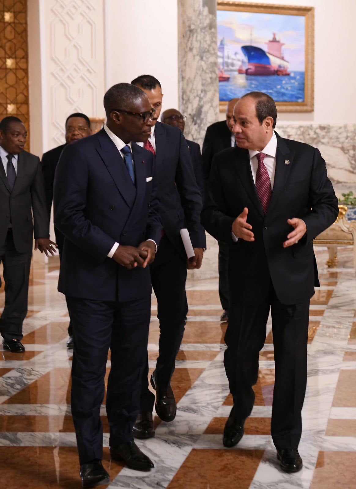الرئيس السيسي يستقبل نائب رئيس جمهورية غينيا الاستوائية