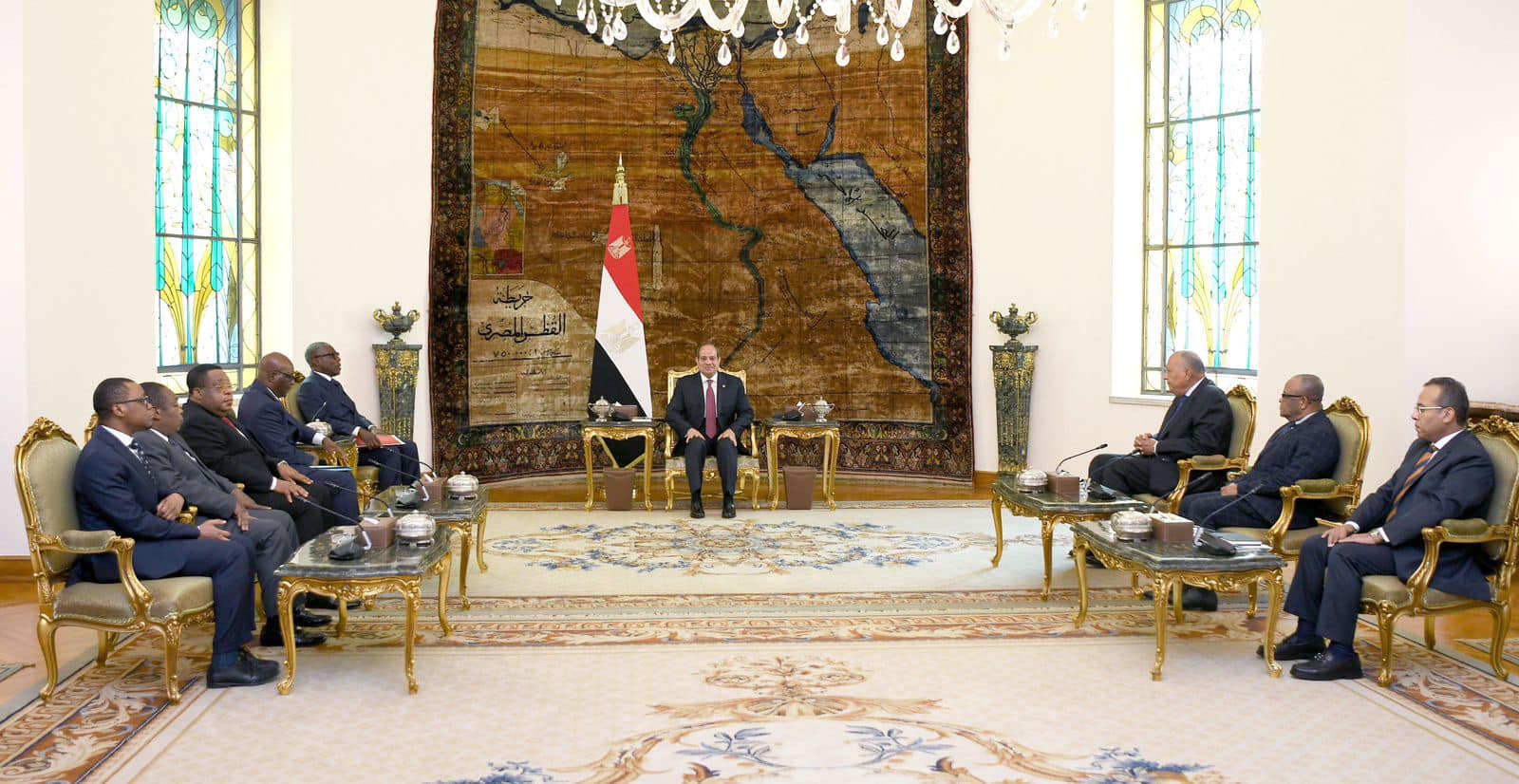 الرئيس السيسي يستقبل نائب رئيس جمهورية غينيا الاستوائية