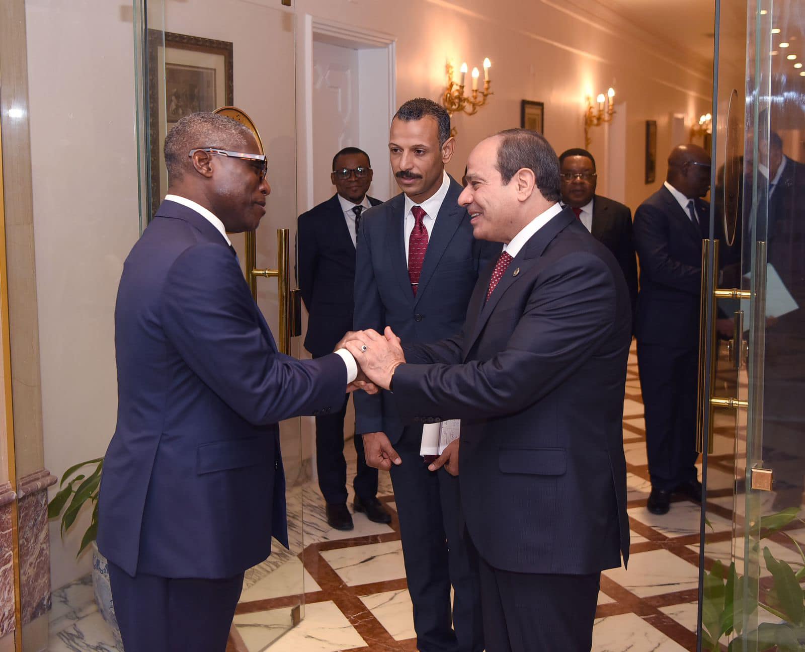 الرئيس السيسي يستقبل نائب رئيس جمهورية غينيا الاستوائية