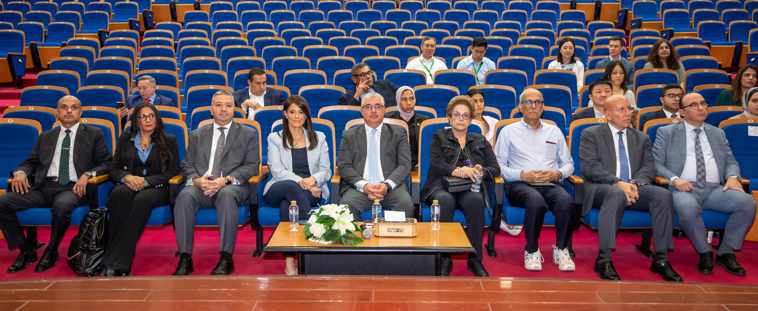 اقتصادية قناة السويس تستقبل وزيرة التعاون الدولي وبنك NDB