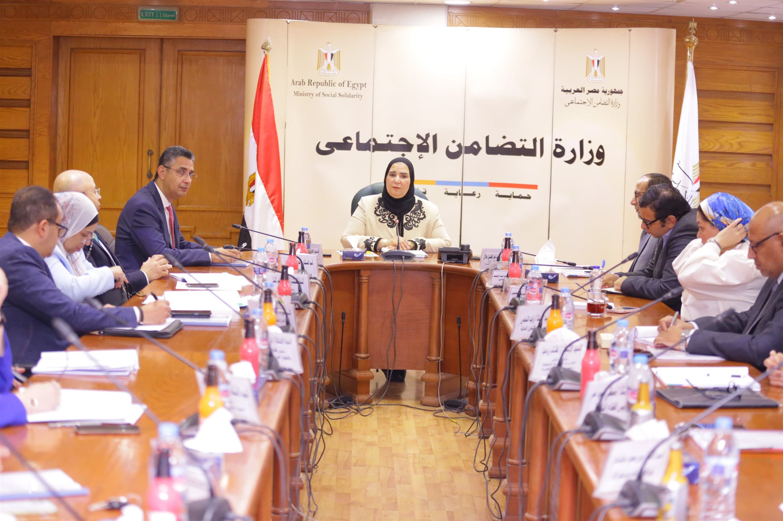 القباج تترأس اجتماع مجلس إدارة صندوق نظام تأمين الأسرة