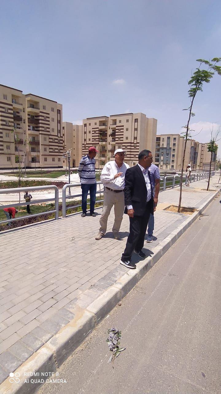 الجزار يتابع وحدات المبادرة الرئاسية سكن لكل المصريين