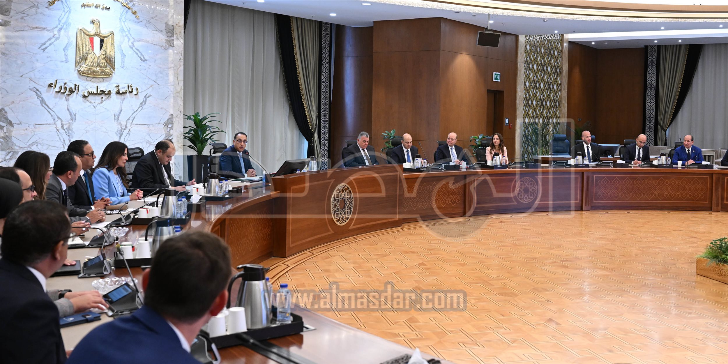 رئيس الوزراء يلتقي أعضاء غرفة التجارة والصناعة الفرنسية
