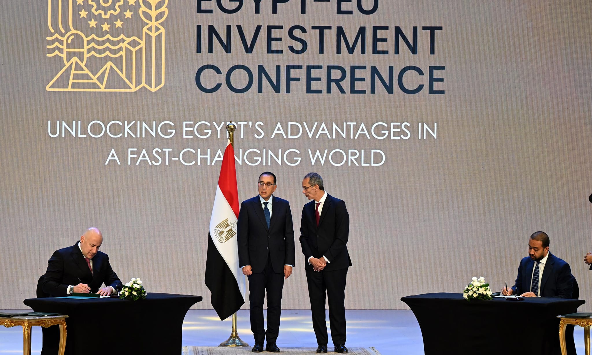 توقيع مذكرة تفاهم بين الشركة المصرية للاتصالات ومجموعة 4iG المجرية
