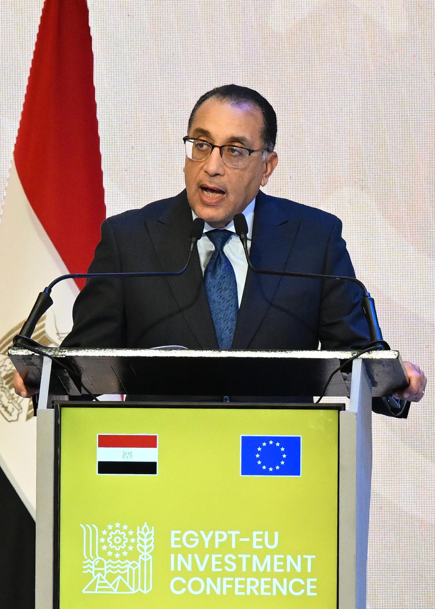 رئيس الوزراء في الجلسة الختامية لمؤتمر الاستثمار المصري الأوروبي
