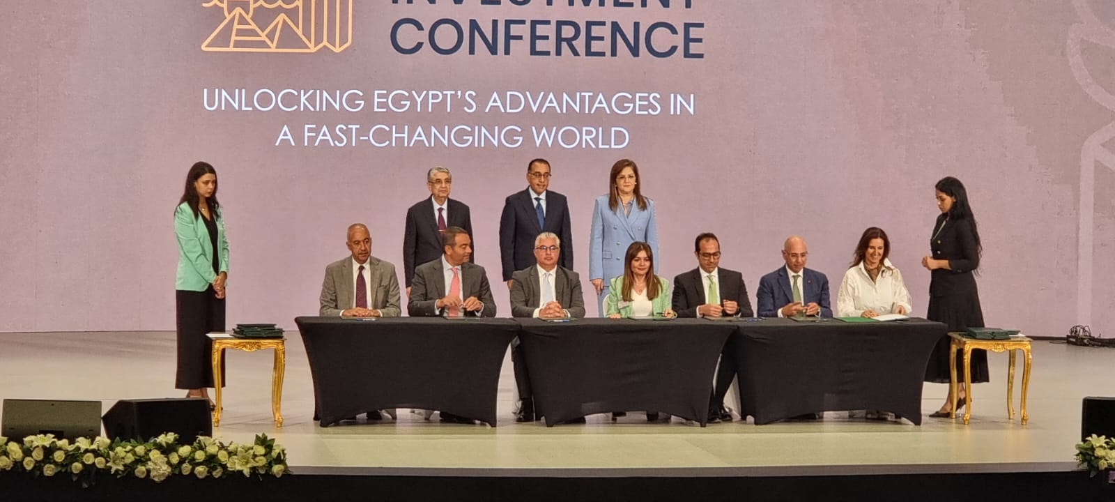 مدبولي يشهد توقيع 4 اتفاقات إطارية لإنتاج الأمونيا الخضراء