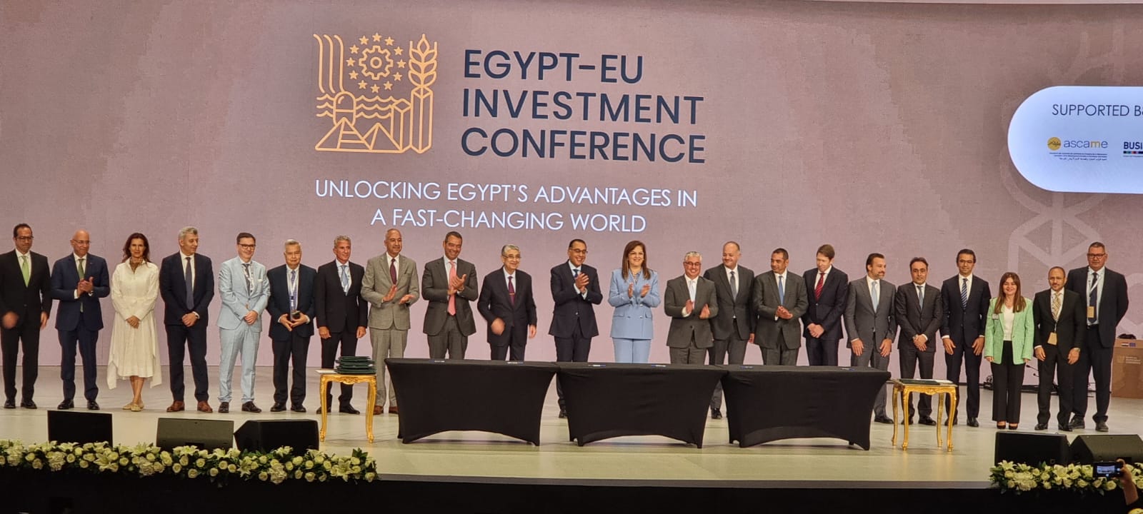 مدبولي يشهد توقيع 4 اتفاقات إطارية لإنتاج الأمونيا الخضراء