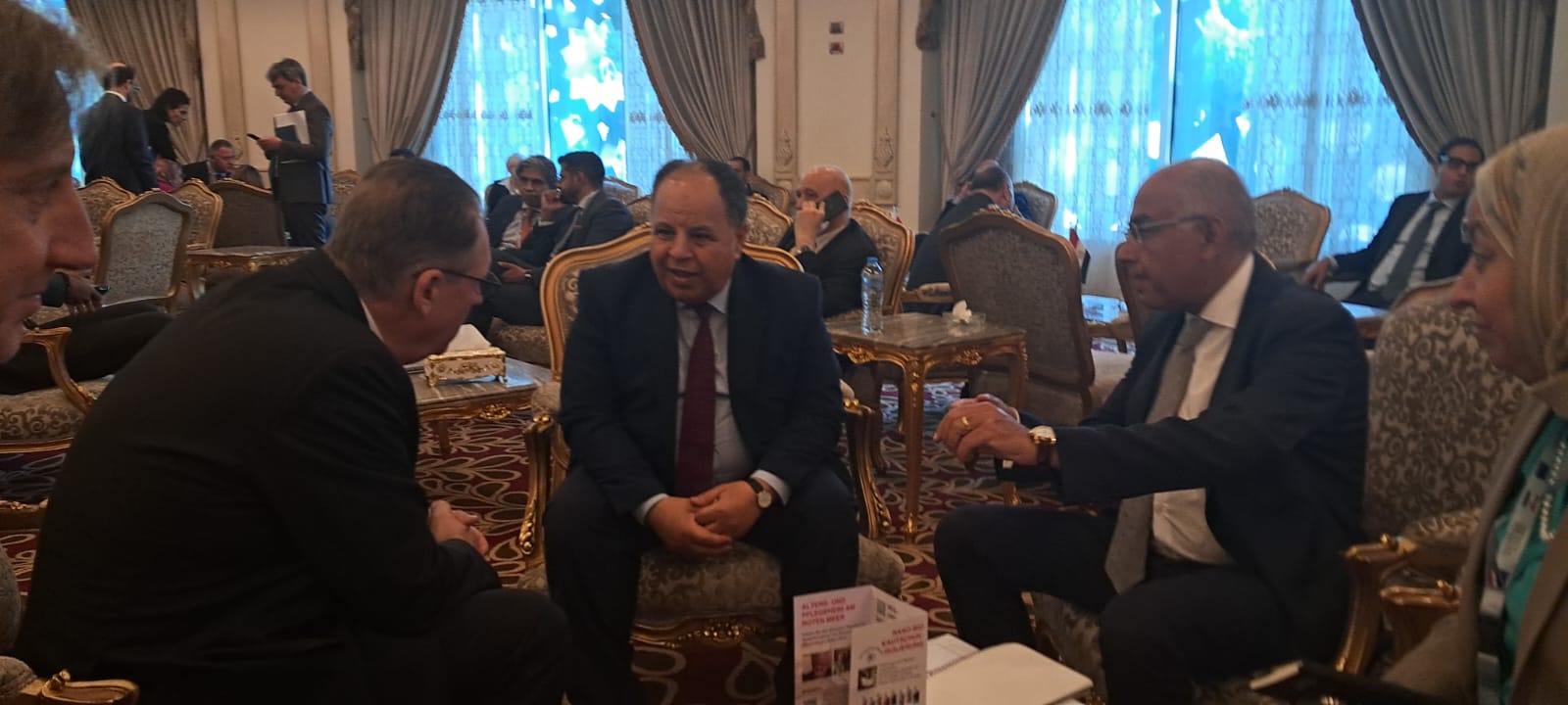 وزير المالية في لقاء مع مساعد الأمين العام للأمم المتحدة