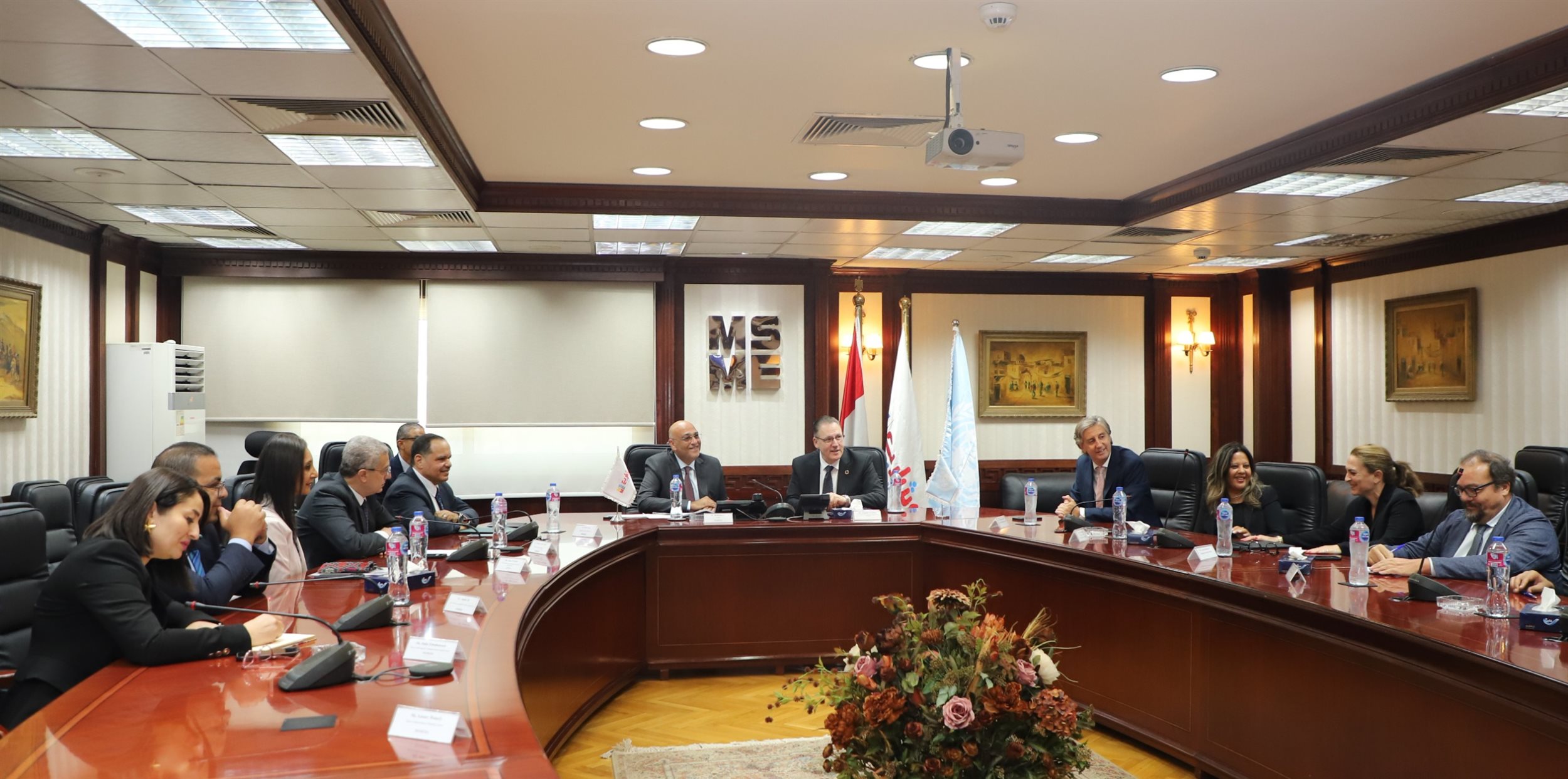 تعاون جهاز تنمية المشروعات مع برنامج الأمم المتحدة الأنمائي