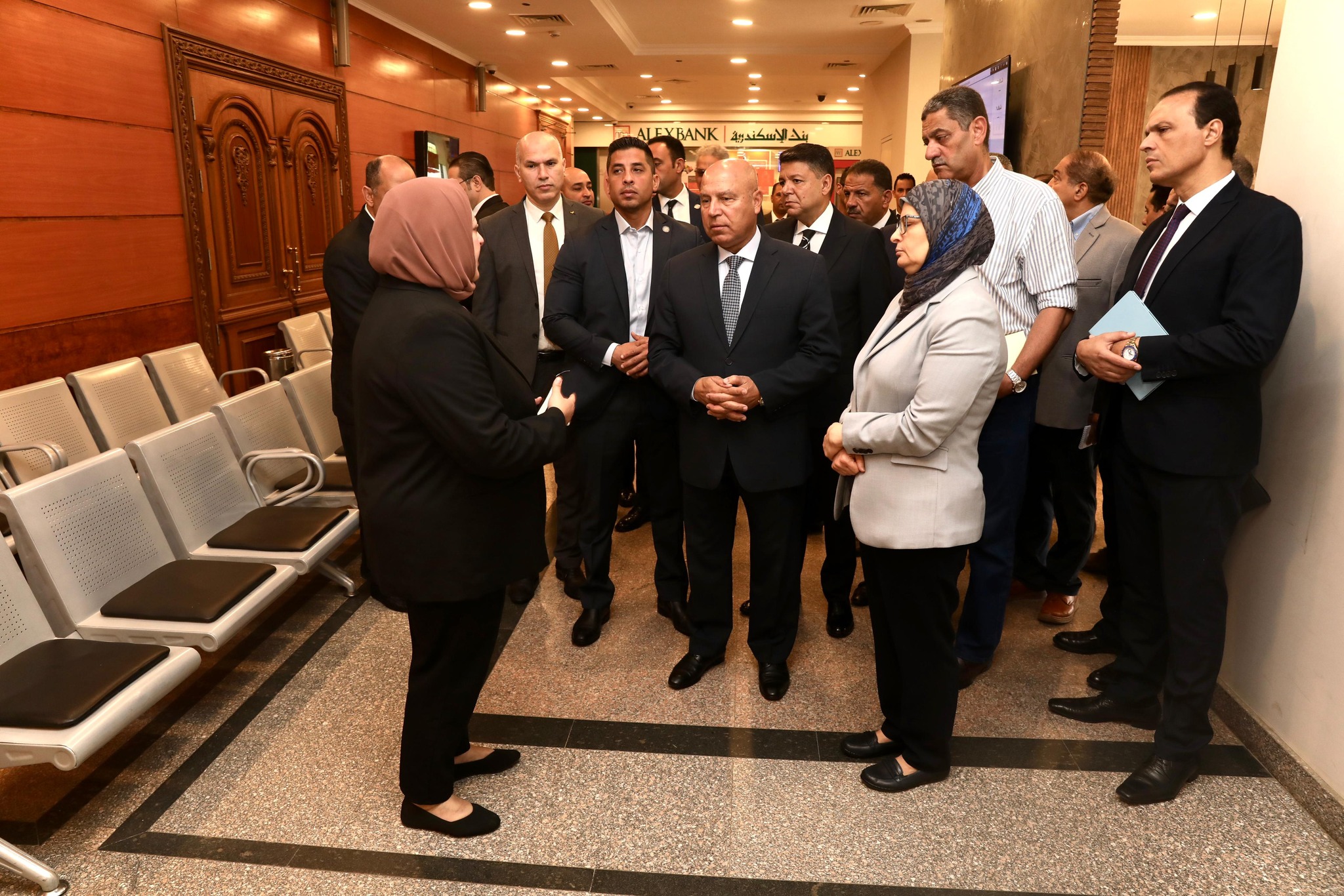 الوزير يزور المقر الرئيسي للهيئة العامة للتنمية الصناعية