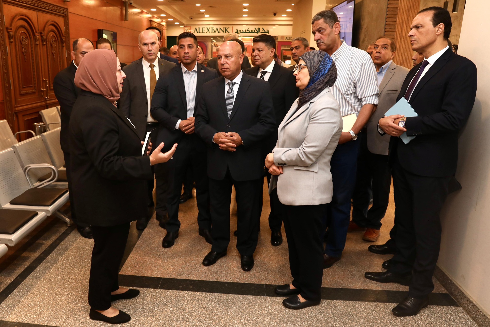 الوزير يزور المقر الرئيسي للهيئة العامة للتنمية الصناعية