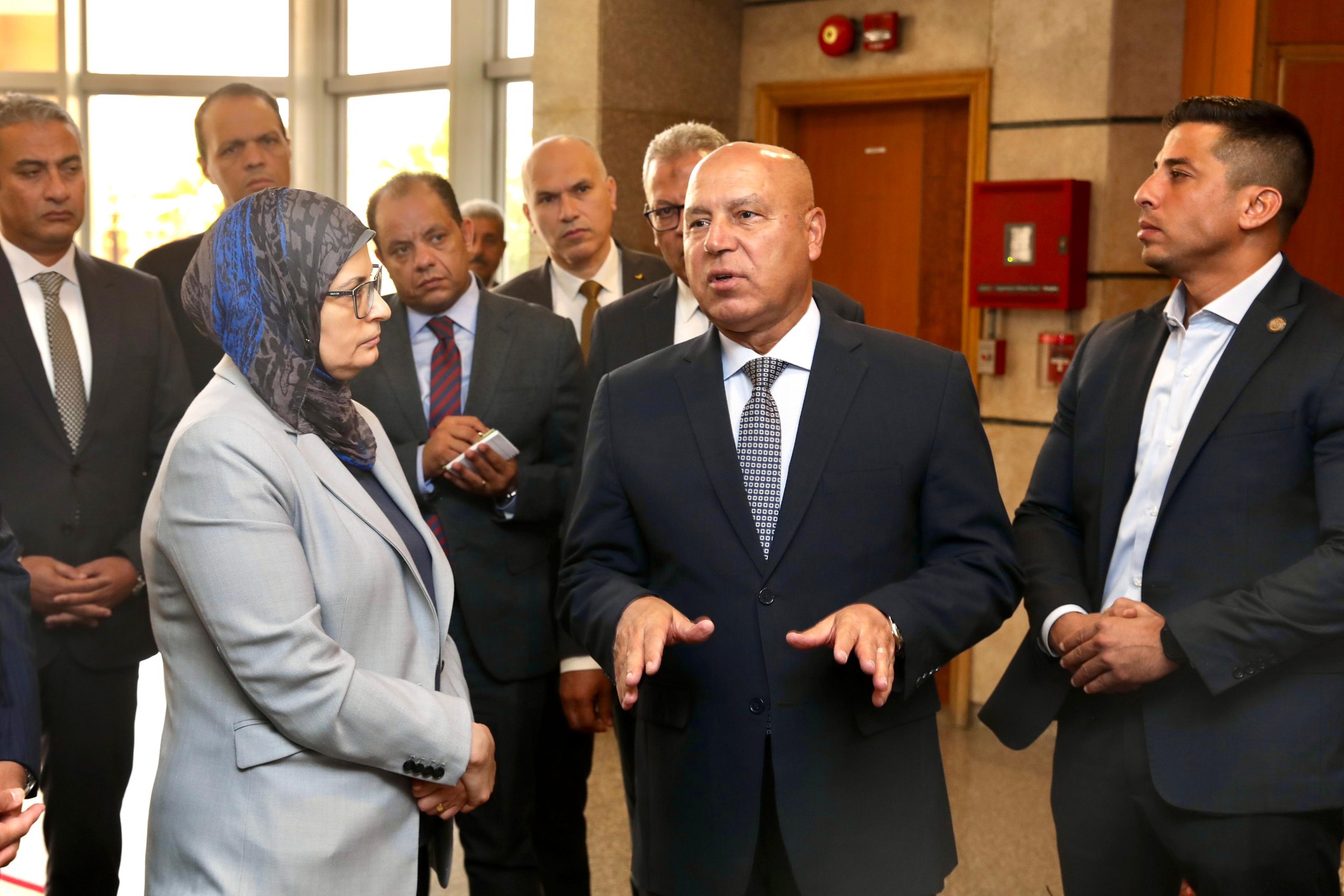 الوزير يزور المقر الرئيسي للهيئة العامة للتنمية الصناعية