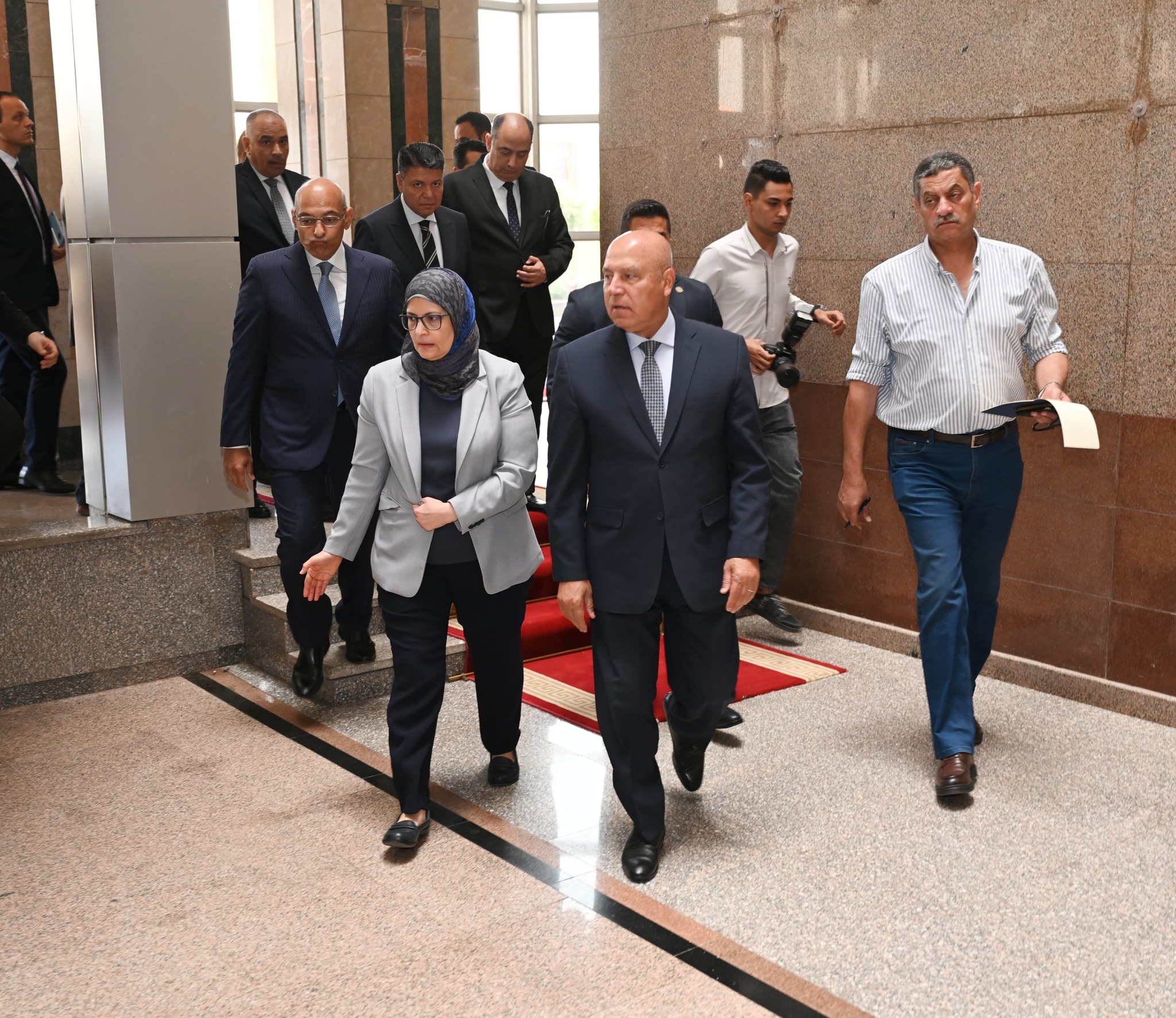 الوزير يزور المقر الرئيسي للهيئة العامة للتنمية الصناعية