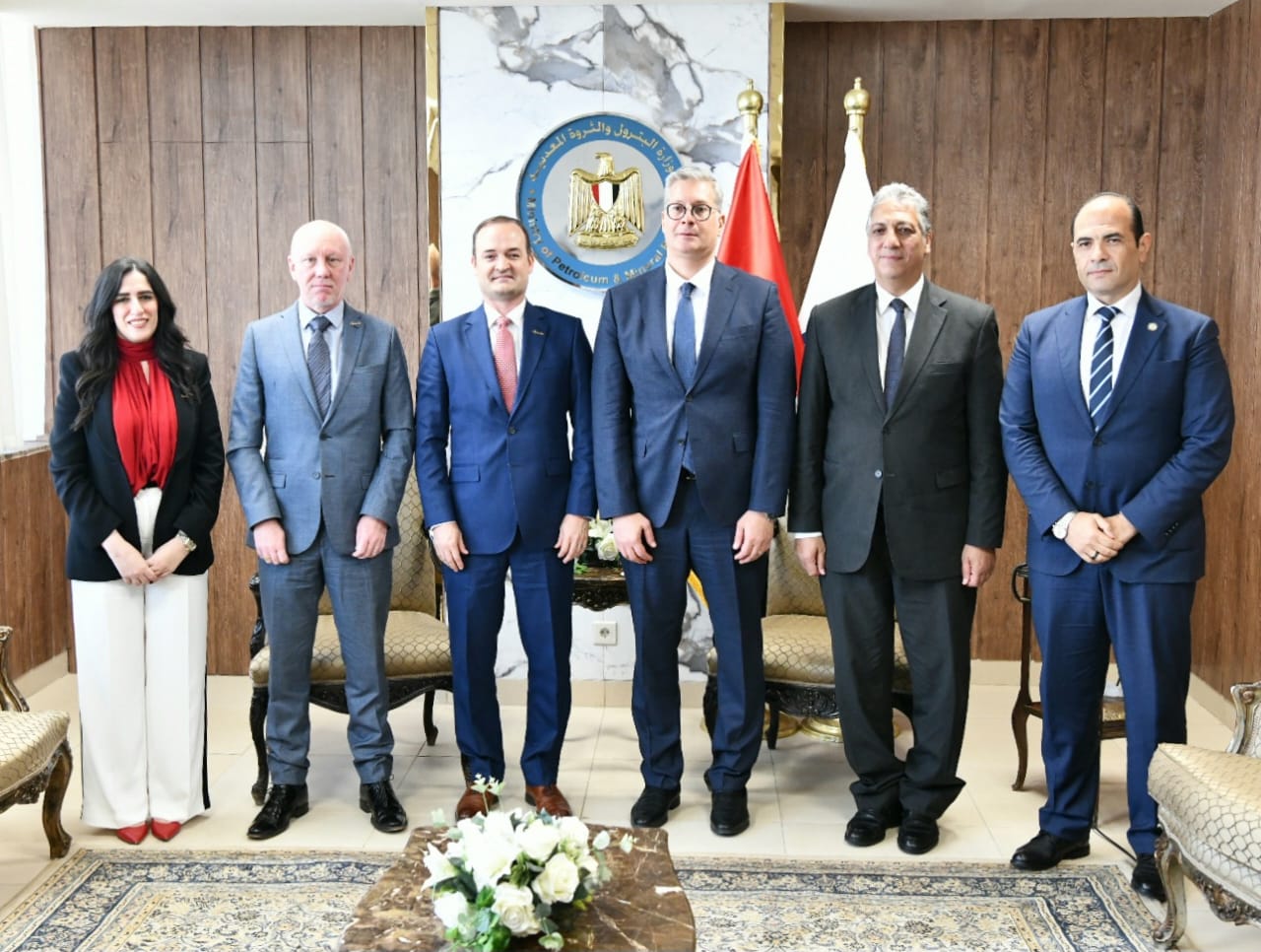 وزير البترول يستقبل رئيس شركة أباتشى