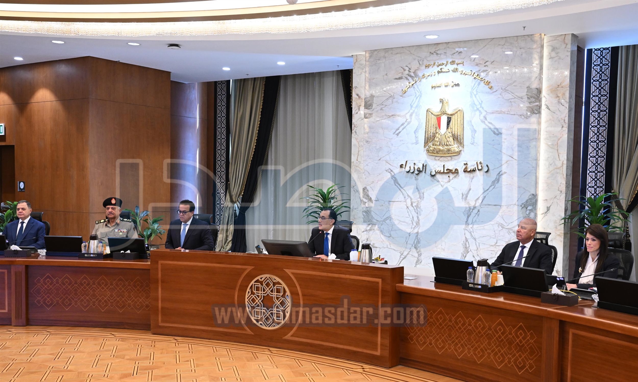أول اجتماع للحكومة الجديدة