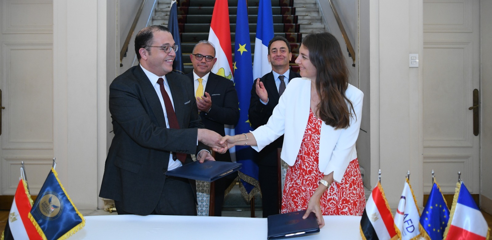 الرقابة المالية توقع مذكرة تفاهم مع الوكالة الفرنسية للتنمية