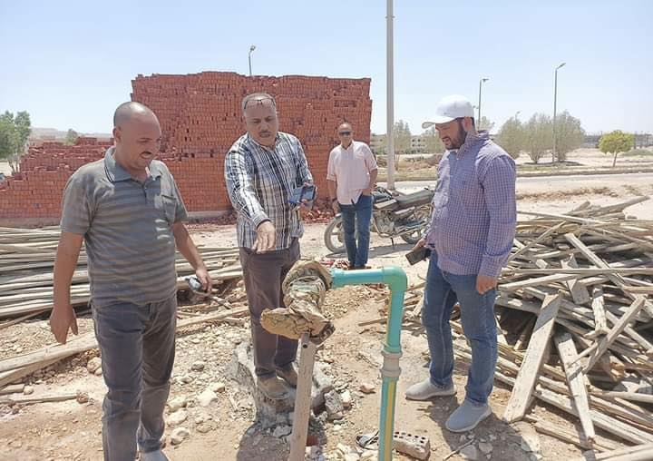 جولات ميدانية لمسئولي المدن الجديدة لسرعة تنفيذ مشروعات منظومة مياه الشرب