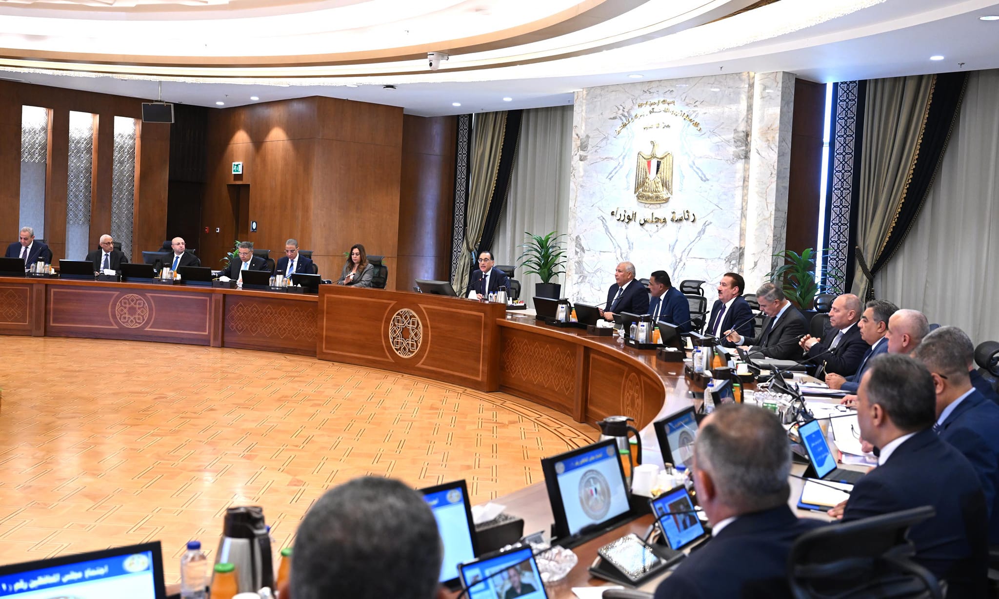 أول اجتماع لمجلس المحافظين بعد إعلان التشكيل الحكومي الجديد