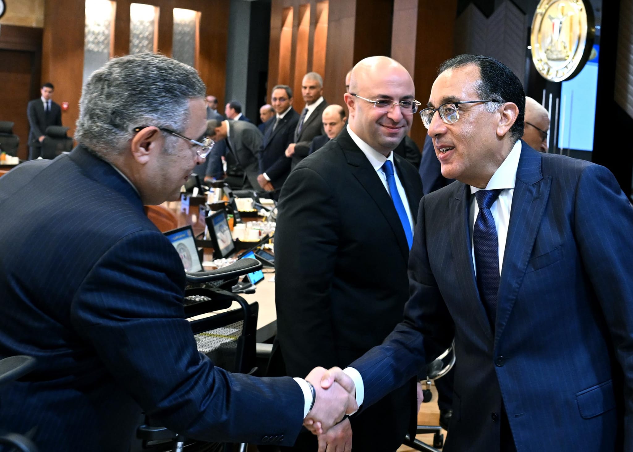 أول اجتماع لمجلس المحافظين بعد إعلان التشكيل الحكومي الجديد