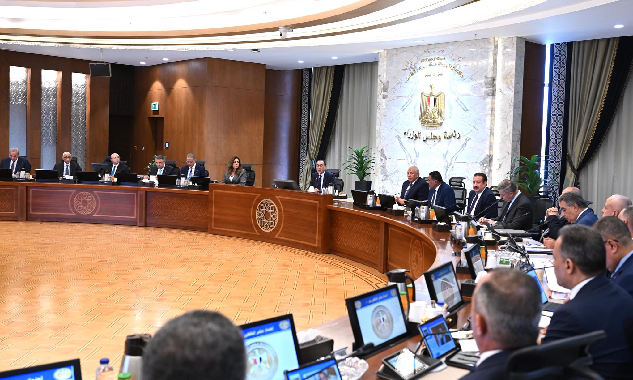 أول اجتماع لمجلس المحافظين بعد إعلان التشكيل الحكومي الجديد