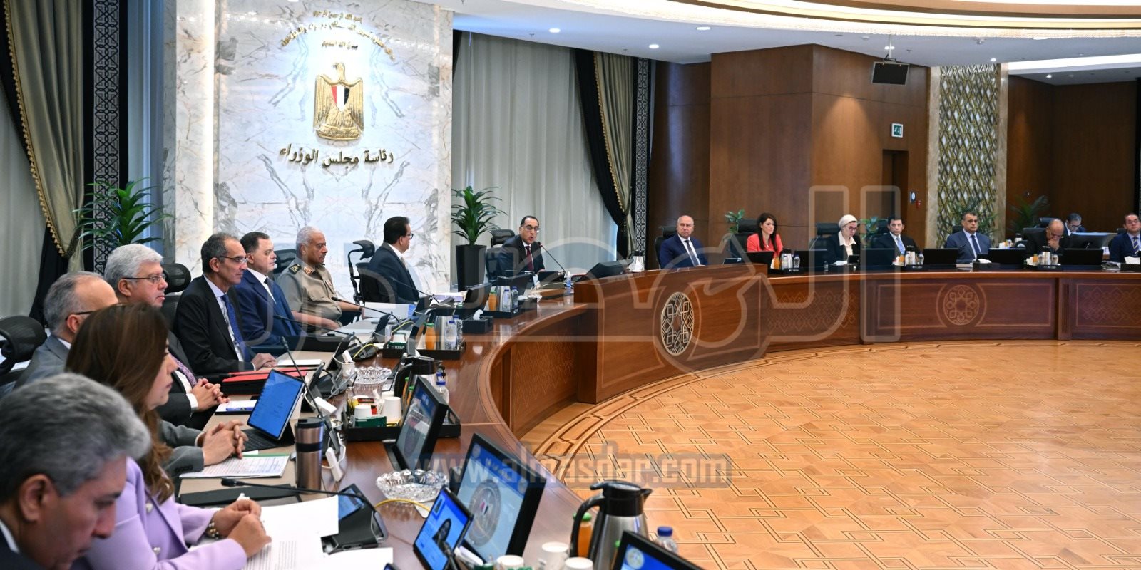 مجلس الوزراء يبدأ اجتماعه الأسبوعي بالعاصمة الإدارية الجديدة